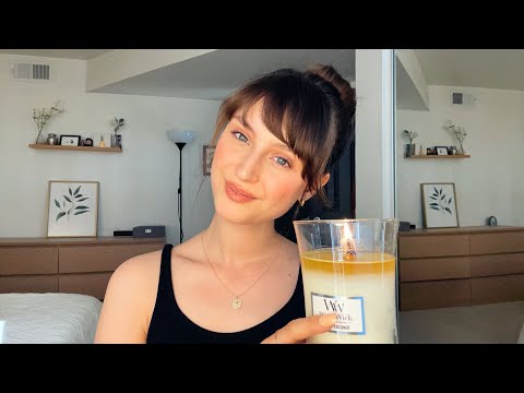 Lofi ASMR ~ Personal Attention & Positive Affirmations (gum chewing, mouth sounds, plucking & more)