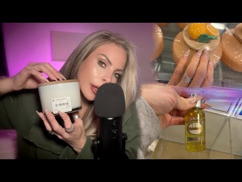 ASMR Shop With Me & Haul Slow Whispering & Relaxing Visual ASMR