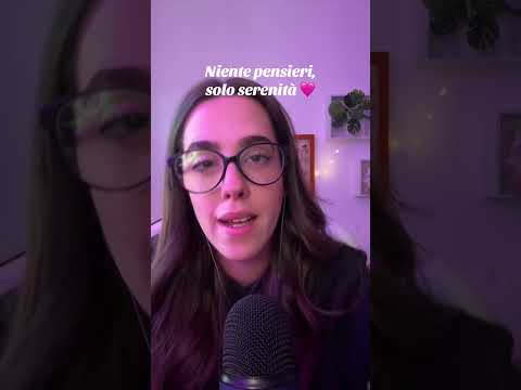 Via tutti i brutti pensieri 💜 #asmr #relax #triggersforsleep #tingles #visualtingle