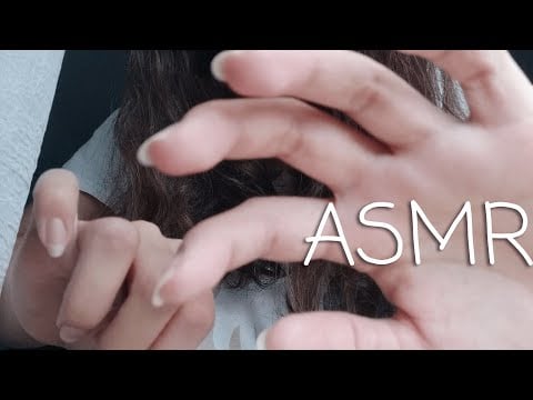 ASMR hand movements, energy pulling and camera tapping (no talking)