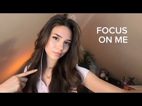 ASMR Follow My Instructions ♡ Focus Tests, Light Triggers & Personal Attention