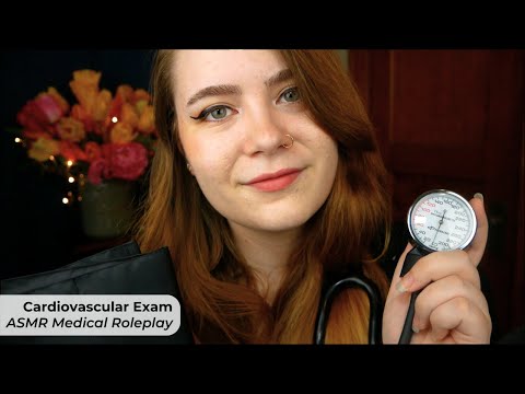 Realistic Cardiologist Examination (Stethoscope, Palpation, Inspection) 🩺 Soft Spoken Medical ASMR