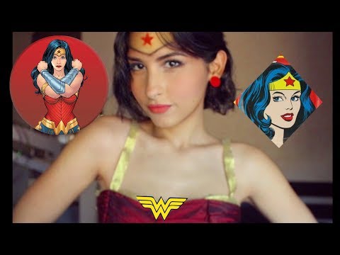 Wonder Woman Makeup