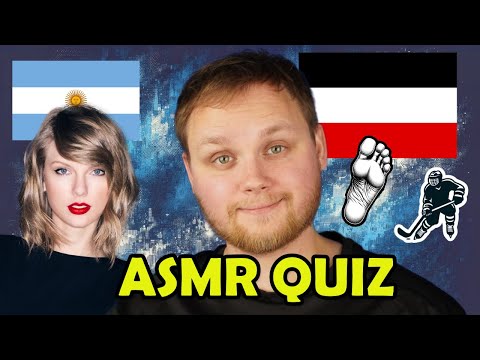 ASMR | 50 question Virtual Quiz in 10 categories (German Empire, French revolution, Toes, ...)