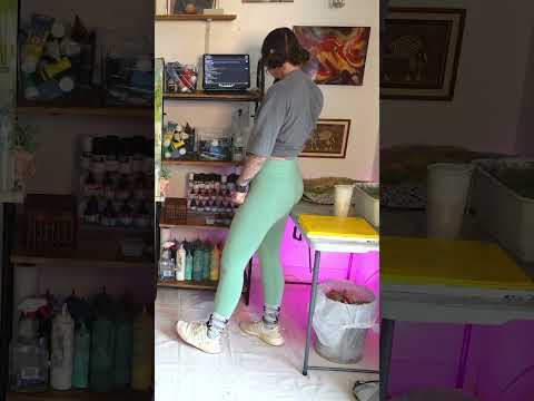Art studio shenanigans