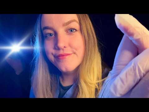 ASMR | Cleaning your EYES 👀 Bright Lights 💤✨