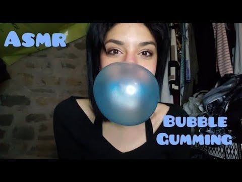ASMR ◇ Blowing bubbles 💙