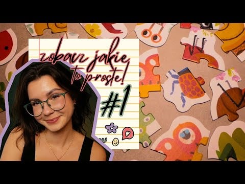 ASMR najprostsze rzeczy na świecie! #1 ☀️ puzzle dla dzieci, bliski szept, overexplaining
