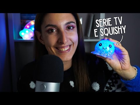 WHISPERING INTENSO E RILASSANTE 💖 SERIE TV & SQUISHY SOUNDS ! ASMR ITA