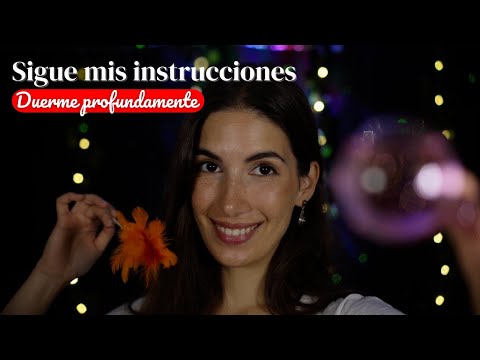 ASMR FOCUS ON ME 🔮 - Ejercicios para Calmarte y Dormir Profundo 😴 | Lena ASMR