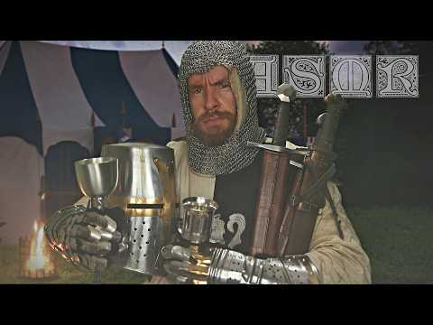 Rude Medieval Knight gives thou gifts (you're a pilgrim) | ASMR Roleplay