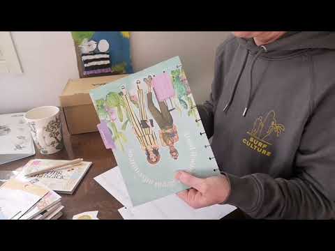 ASMR - Planning my week | Soft Spoken, Paper Sounds & Plastic Crinkles (with an accent)