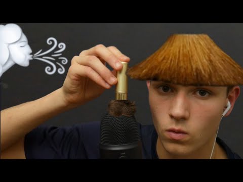 Slow Brushing + Breathing Sounds ASMR