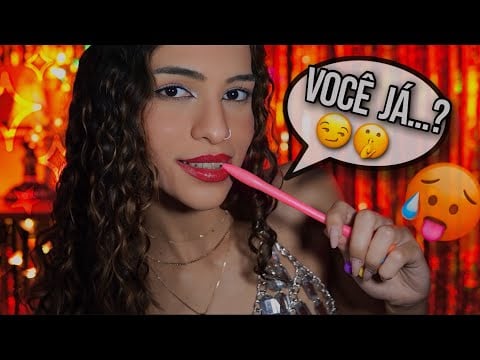 ASMR | FAZENDO PERGUNTAS DESCONFORTÁVEIS SOBRE A SUA PERSONALIDADE! 🫣