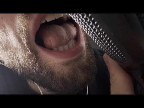 CLOSE-UP MALE MOUTH SOUNDS * ASMR