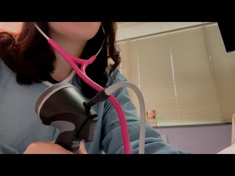 ASMR| Full Physical Examination Medical Roleplay (Soft Spoken, Real Medical Office Roleplay)