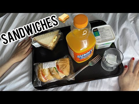 ASMR Sandwich Eating (Whisper)