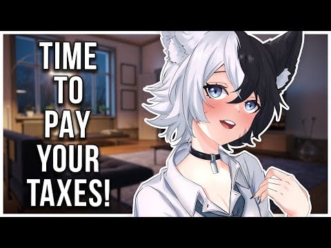 ASMR Roleplay | Femboy IRS Agent Takes Down Tax Evader LIVE 😱💼