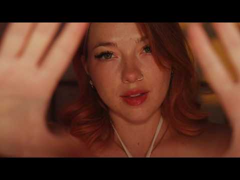 Taking all that bad energy ✨ ASMR [ plucking and pulling energy and mirrored face touching ]