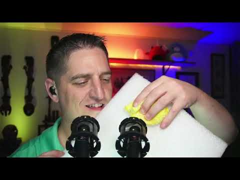 ASMR Intense Foam Pad Scratching for #Tingles #MaleASMR #SleepAid