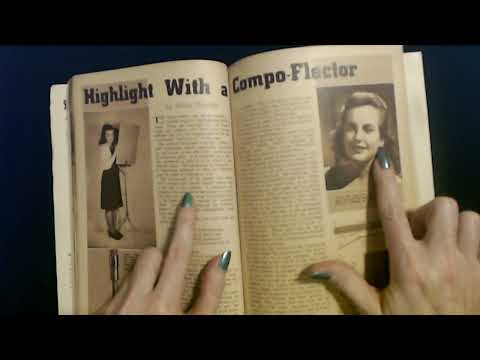 ASMR | Reading Mechanics Magazine (Soft Spoken)