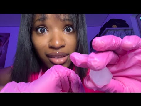 ASMR Cranial Nerve Exam (sight, hearing, smelling, Tasting and feeling Test) 🧐