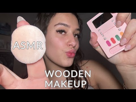 ASMR~ Doing your Wooden Makeup *ROLE PLAY* (TINGLYYY)💄