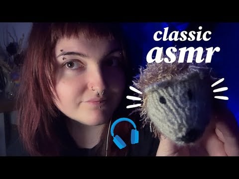 simple ASMR triggers for intense tingles (tapping, mic brushing, whispering, visual triggers)