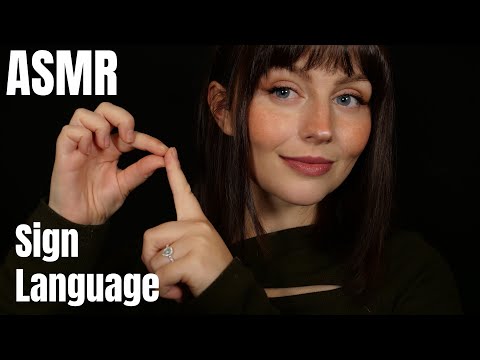 ASMR Sign Language Teacher Roleplay