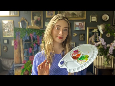 ASMR | Painting Your Portrait 🎨