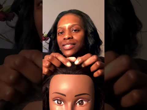 ASMR Soothing Scalp Scratches + Positive Affirmations  #satisfyingvideo #positiveaffirmations