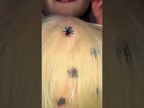 Lice Check 💆🏻‍♀️🐜 #asmr #satisfying #visualtingle #relaxing #mouthwhisper #relax