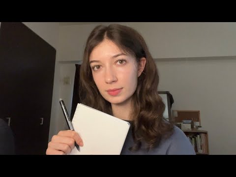 ASMR artist draws you (soft spoken / lofi)