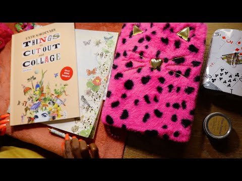 2.14 Hour Scrapbooking Art Journaling 8 ASMR Chewing Gum