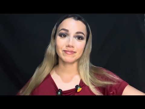 ASMR MAQUILLADOME DE NEGRO EN SUSURROS