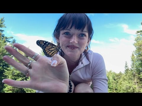 Lofi ASMR in my fairy garden🦋💕(thrift haul,  comforting, soft spoken)