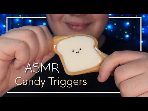 ASMR Try to fall asleep with Candy Triggers!! (No Talking)