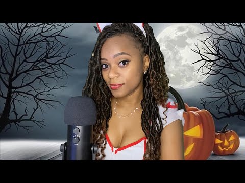 🎃 ASMR 🎃 Halloween Special - Orange Triggers 🔶🧡 | Tapping | Scissors Sounds | Lotion Sounds