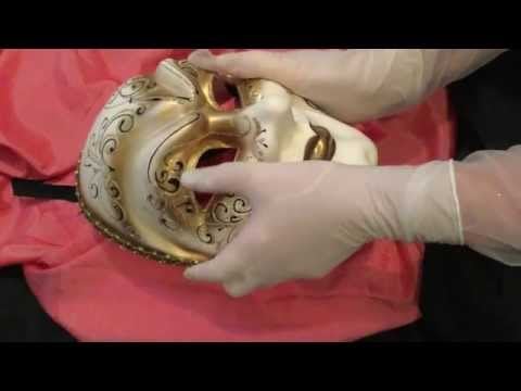 Gloves, nylon , latex  and Mask   [[ASMR]]