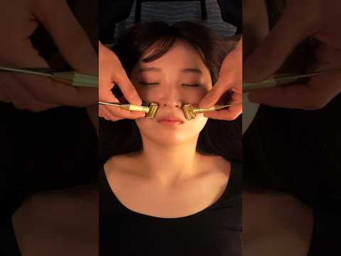 眠くなる銀コロトリガー #フェイシャルマッサージ #facial #asmr