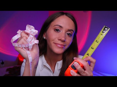 ASMR / Quick Measuring For Relaxation and Sleep (roleplay)