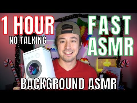 1 HOUR ASMR! Background ASMR || NO TALKING! || ASMR for Sleep, Gaming, Studying, and Work