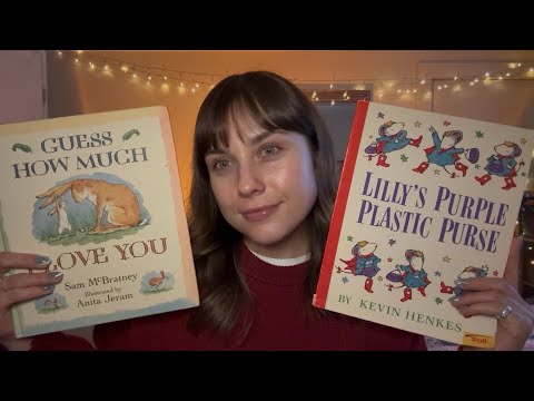 ASMR | My Favourite Childhood Books (show & tell)