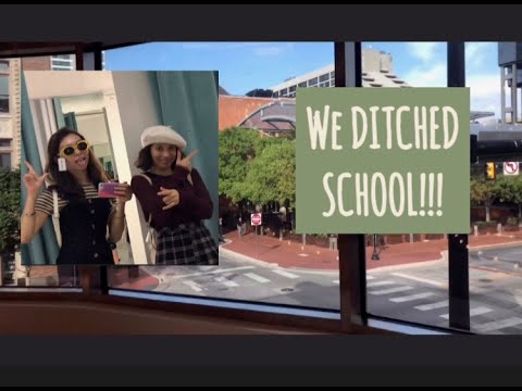 Another Senior Vlog(2019)- messing around downtown🏙