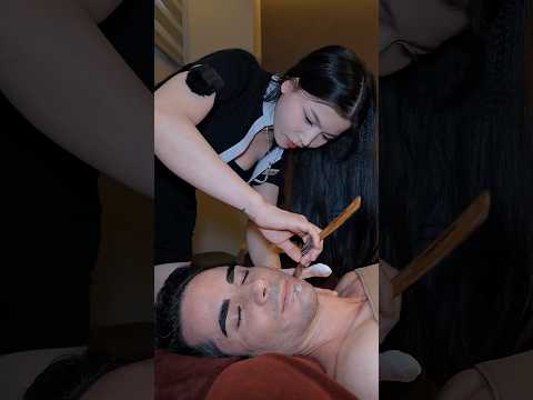 ASMS: She was so good - Vietnam Barbershop Full Service Massage #shorts