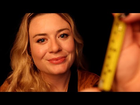 ASMR | POV: Artist measures your face for a sculpture 📏 (personal attention for fast sleep)