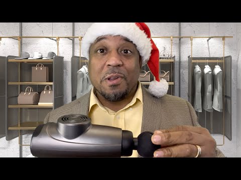 ASMR Luxury Department Store Salesman Macy's New York Christmas Roleplay