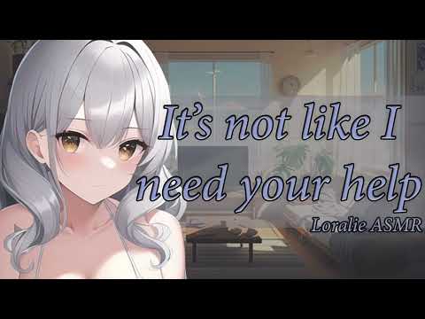 ASMR Taking care of Sick Tsundere [Reverse Comfort][confession]