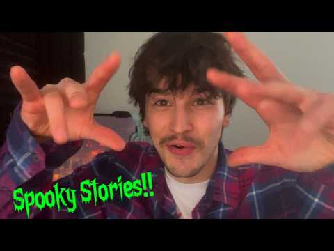 Close Up Whispered Spooky Stories ASMR