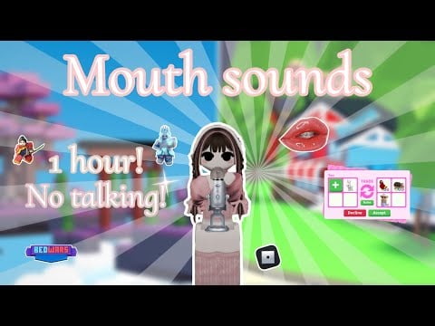 1 hour pure mouth sounds ASMR ~ no talking🤍🤍